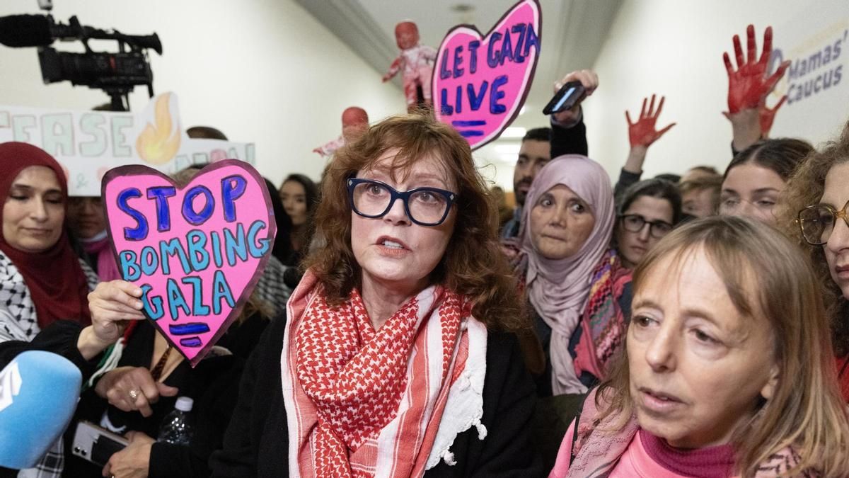Susan Sarandon alerta de las "políticas perversas de Israel" en su anexión de Cisjordania
