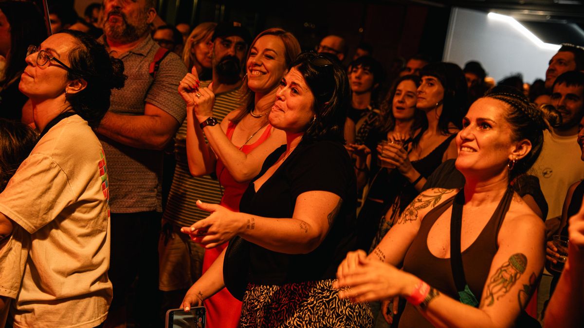 Algunos de los asistentes a la I Festa pel Valencià d'elDiario.es.
