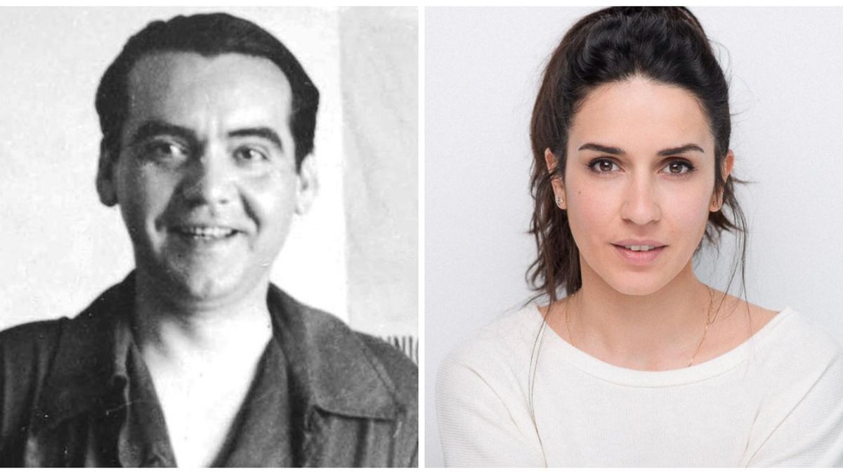 Federico García Lorca y Raquel Vicente.