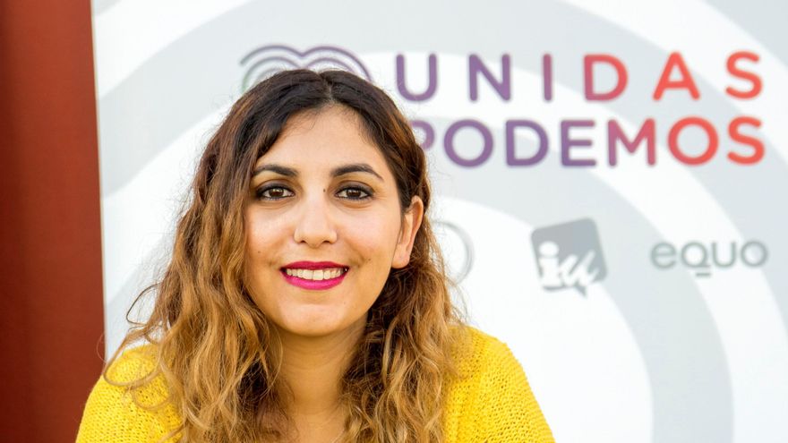 La exasesora de Pablo Iglesias, Dina Bousselham, en una imagen de archivo. EFE/ Román G. Aguilera