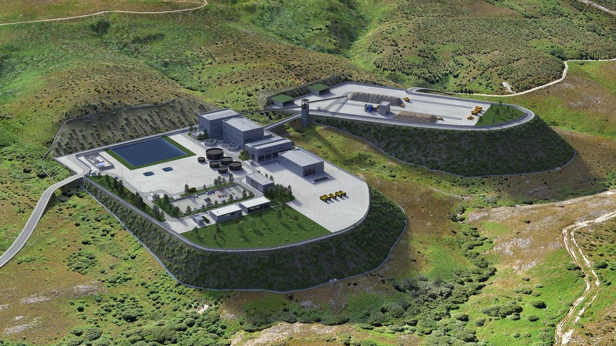 Proyecto de Mina Doade, en Beariz (Ourense)