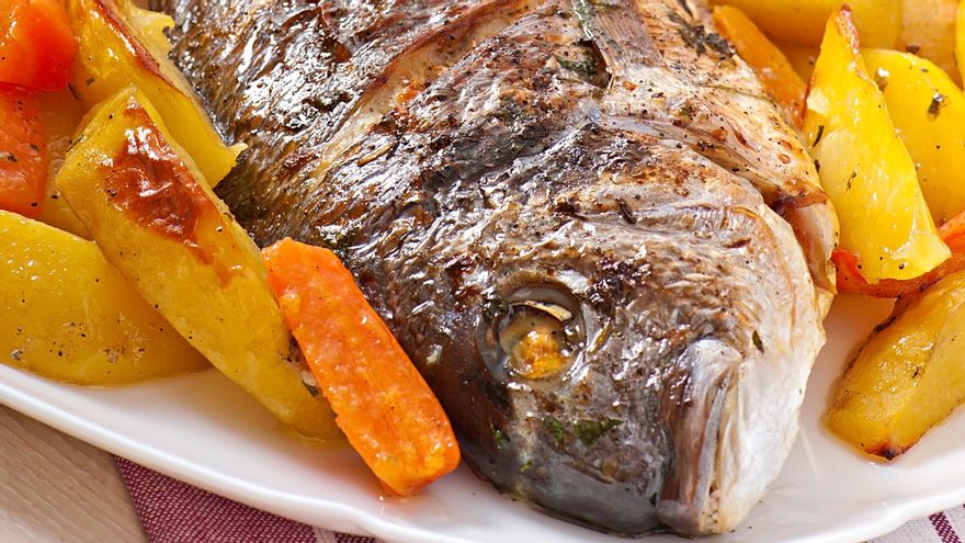 Dorada con patatas