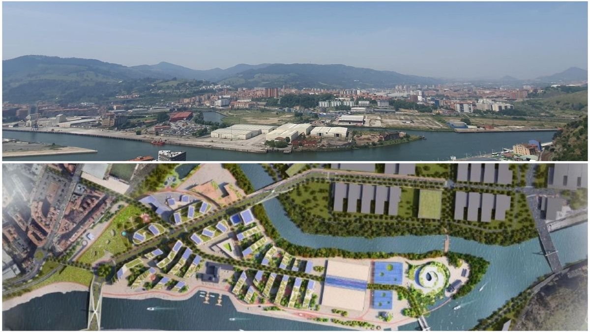 Bilbao estudiará la integración del tren en Punta Zorroza, el primer paso para la regeneración del nuevo barrio
