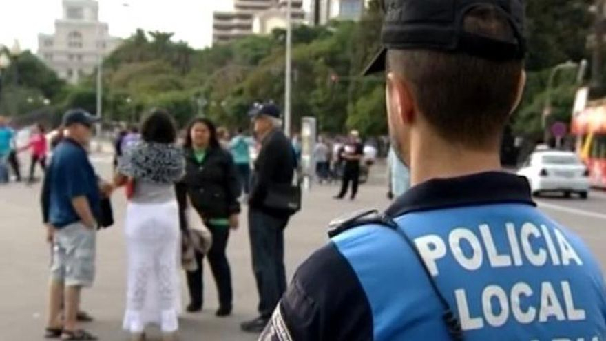 Agente de la Policía Local, en una imagen de archivo