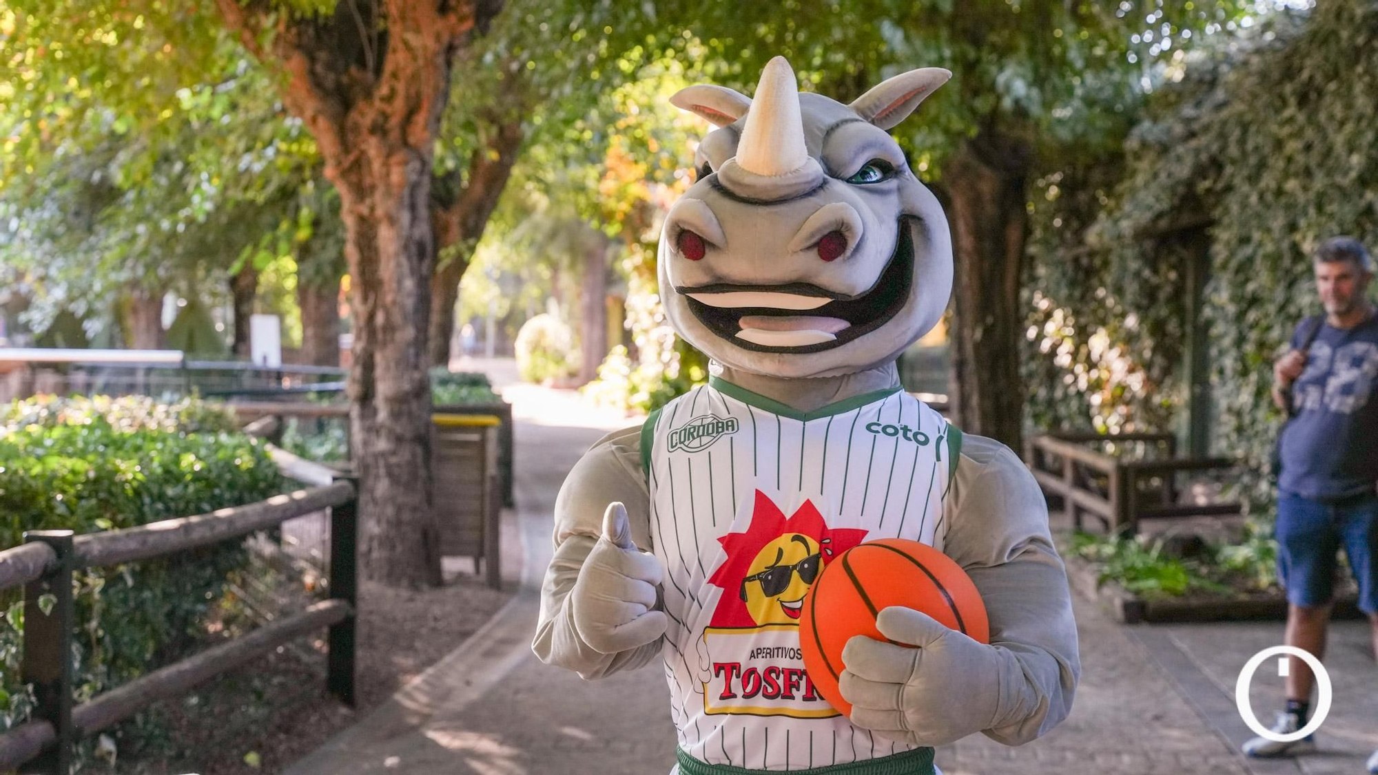 Presentación de la mascota del Coto Córdoba CB