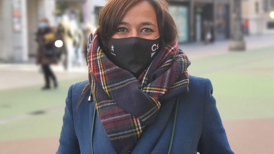 La portavoz de Ciudadanos en Castilla y León.