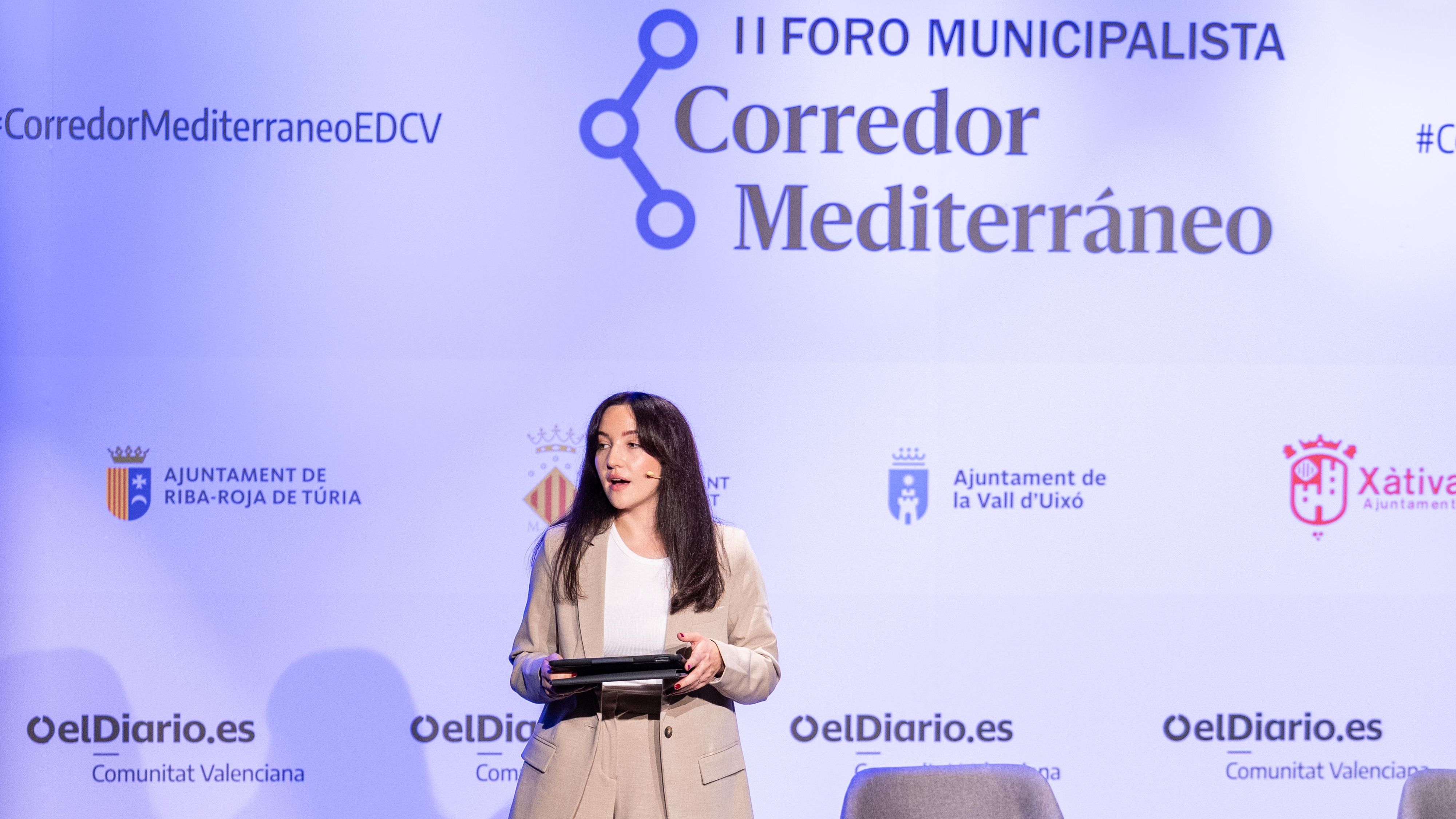 La periodista Célia Cerezo.