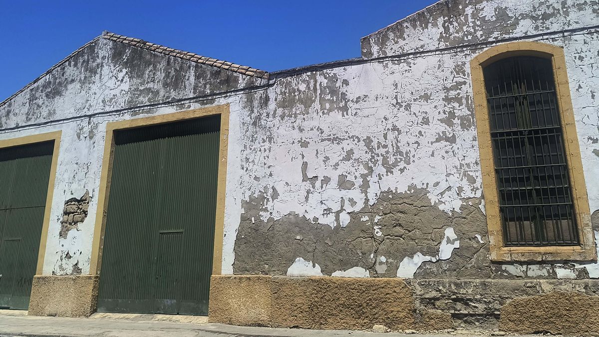 Imagen de la bodega de Jerez que será demolida.