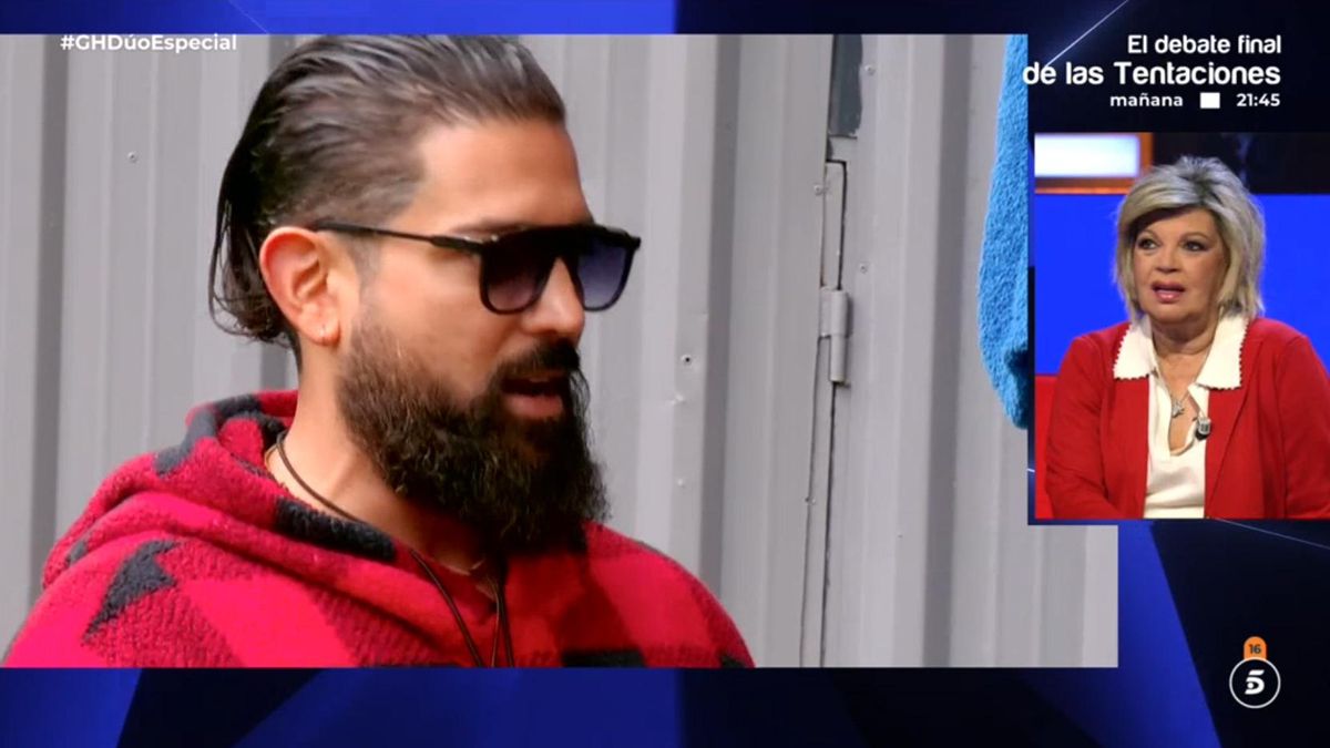 Terelu, estupefacta ante las palabras de John Guts