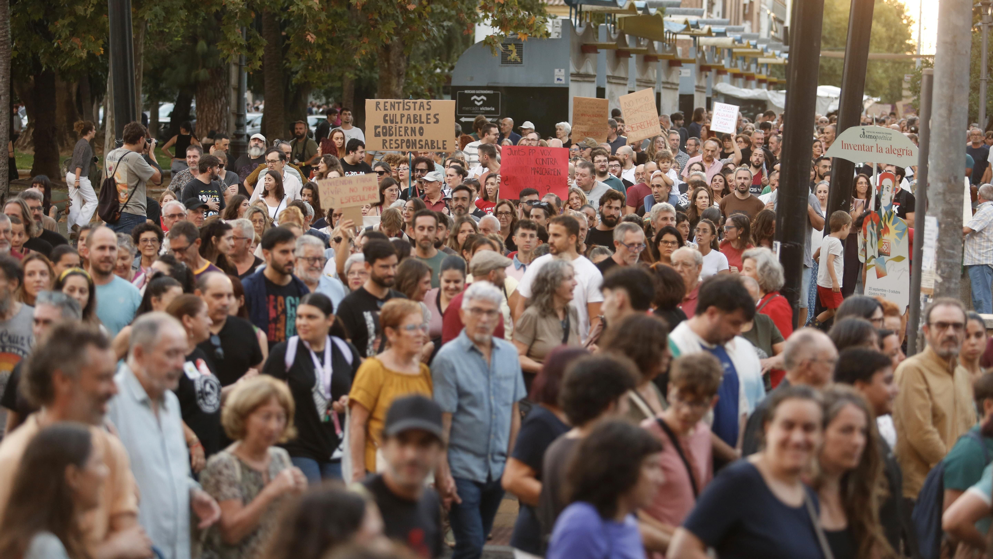 Manifestación por la vivienda