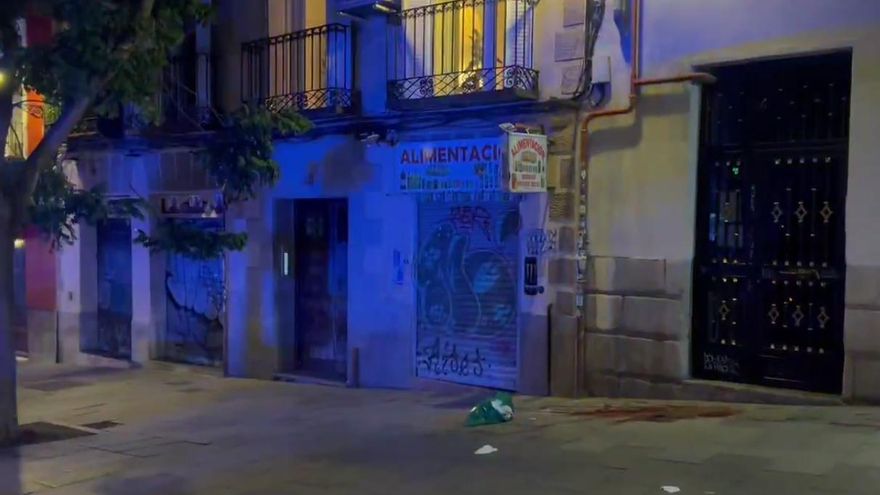Dos detenidos y un hombre en busca y captura por atacar con un machete a un joven en Lavapiés