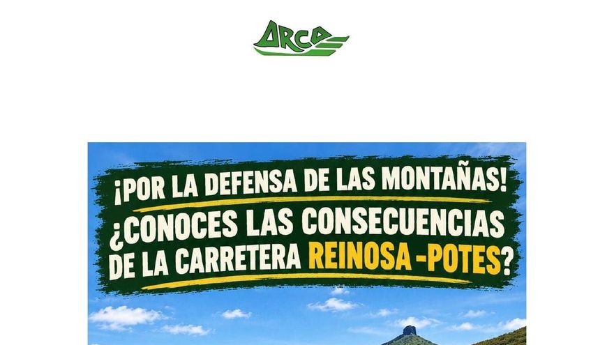 ARCA organiza el domingo una marcha contra la carretera Reinosa-Potes por sus "impactos ambientales"