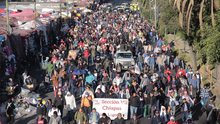 Maestros amenazan con boicotear el Mundial en México si no hay acuerdo con el Gobierno