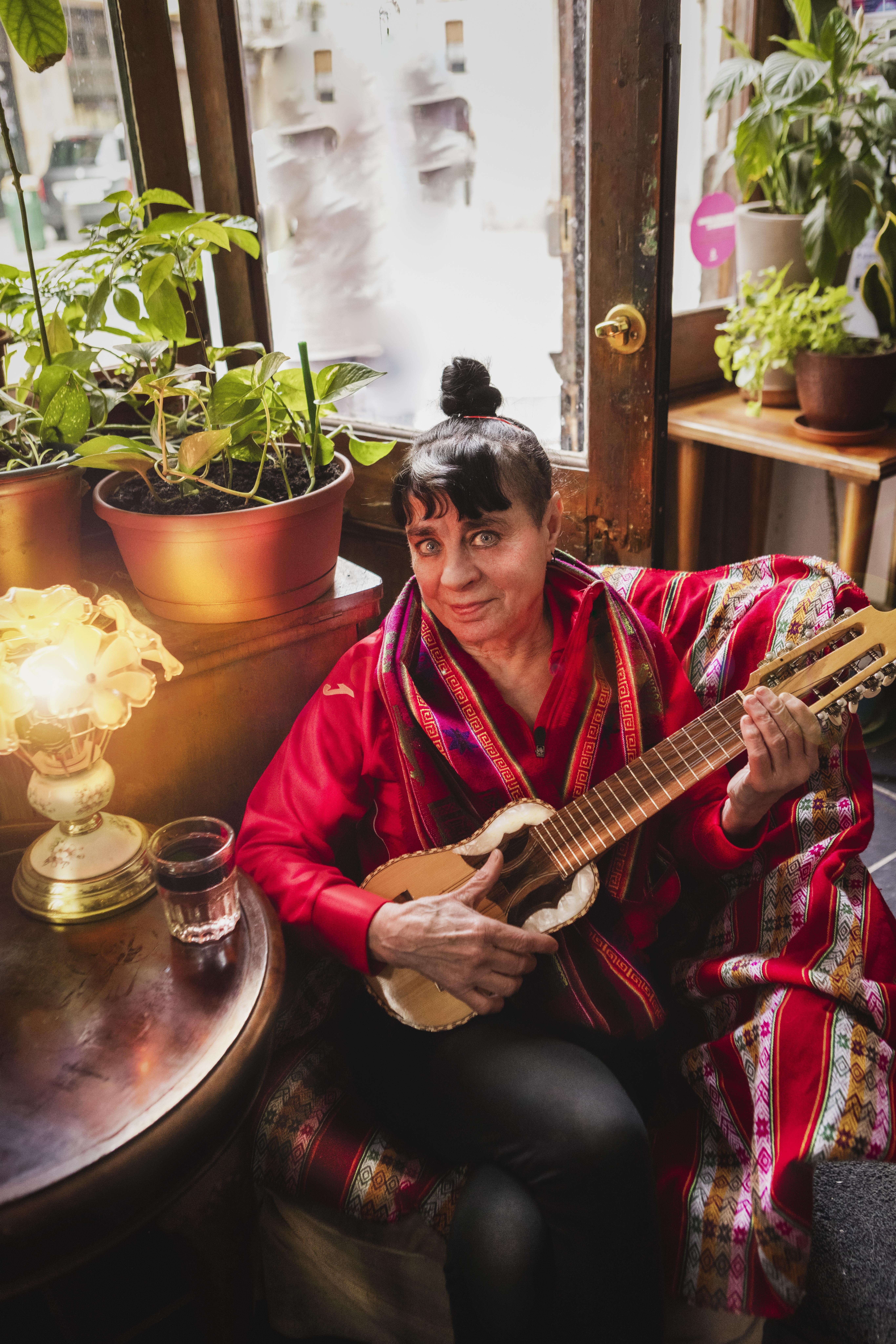 Conchi Convento en Alpamayo