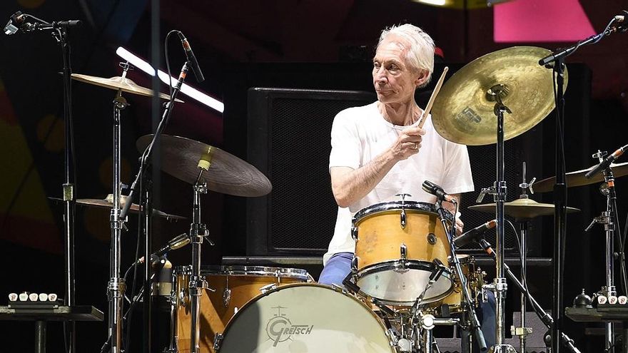 Murió Charlie Watts, mítico baterista de los Rolling Stones