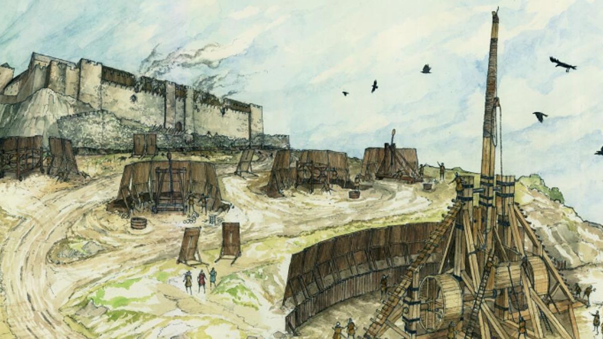 Un trabuquete inglés convierte un esqueleto con 160 fracturas en la prueba de la brutalidad de la guerra medieval