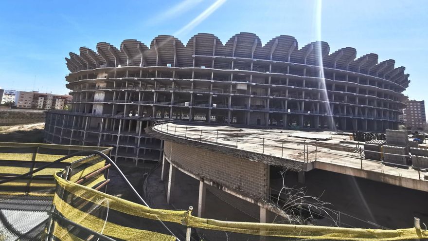 Situación del nuevo estadio del Valencia CF.