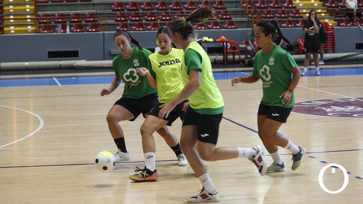 Entrenamiento del Deportivo Córdoba
