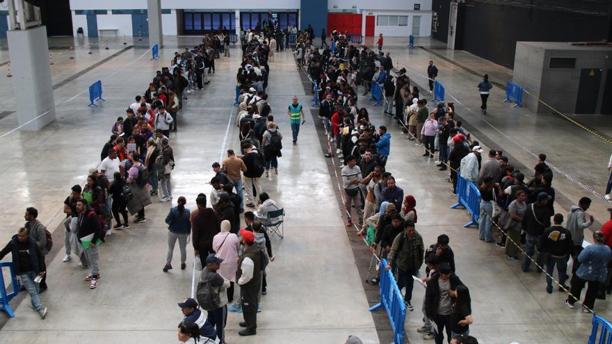 Colas en el Ayuntamiento de Hospitalet, la mayoría para pedir el certificado de vulnerabilidad