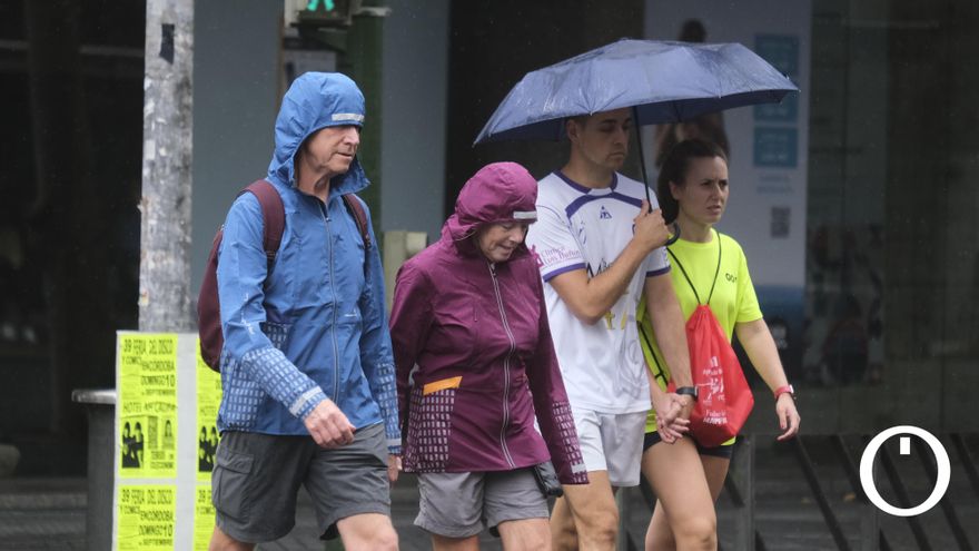 De 20 a 100 litros: los modelos dibujan varios escenarios de lluvias intensas para el jueves