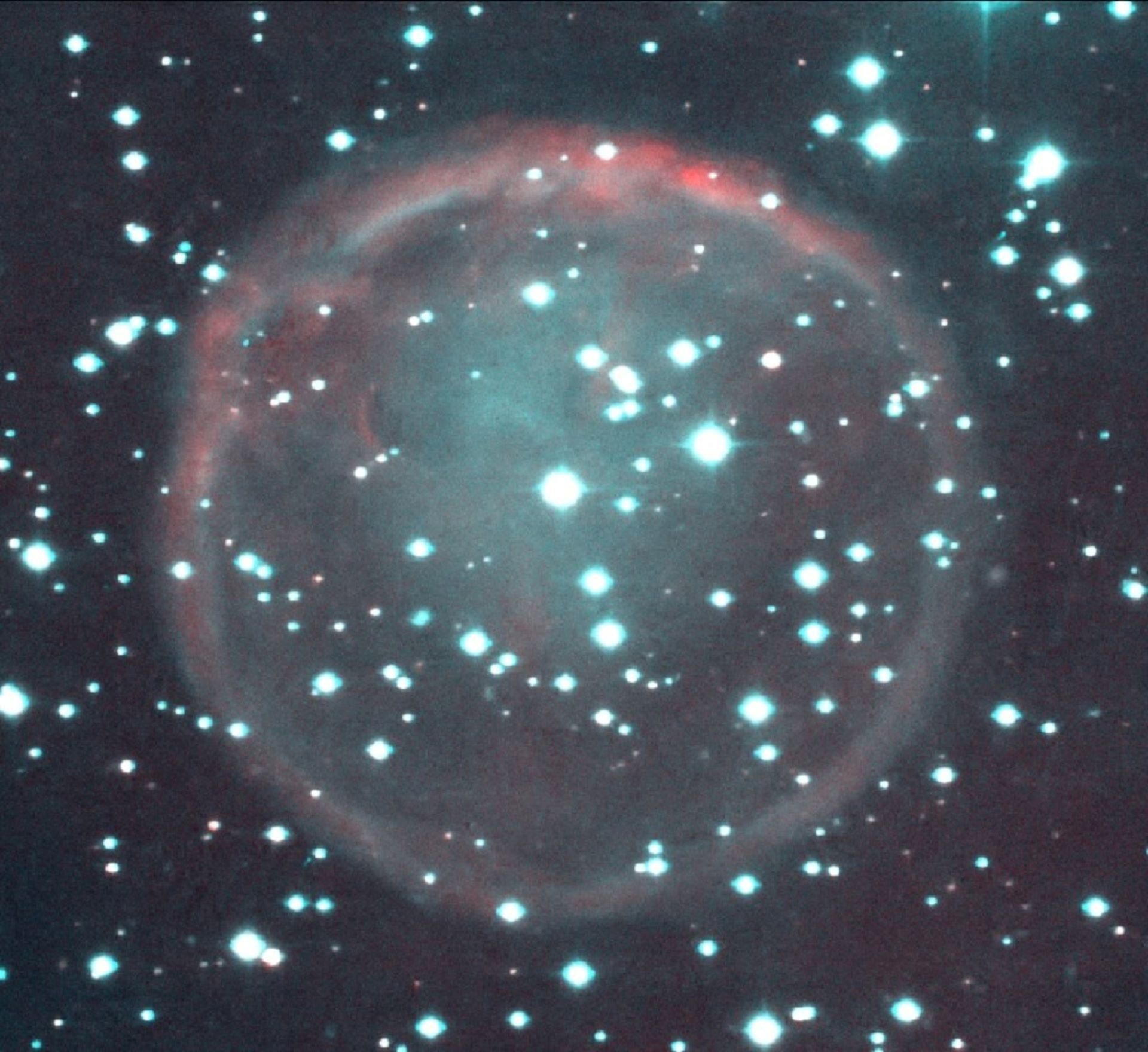 Imagen de la nebulosa planetaria WeSb1 / Crédito: Klaus Bernhard