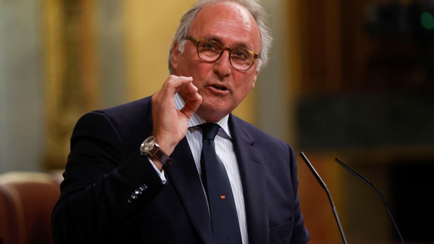 Imagen de archivo del diputado de Vox Juan José Aizcorbe. EFE/Juan Carlos Hidalgo