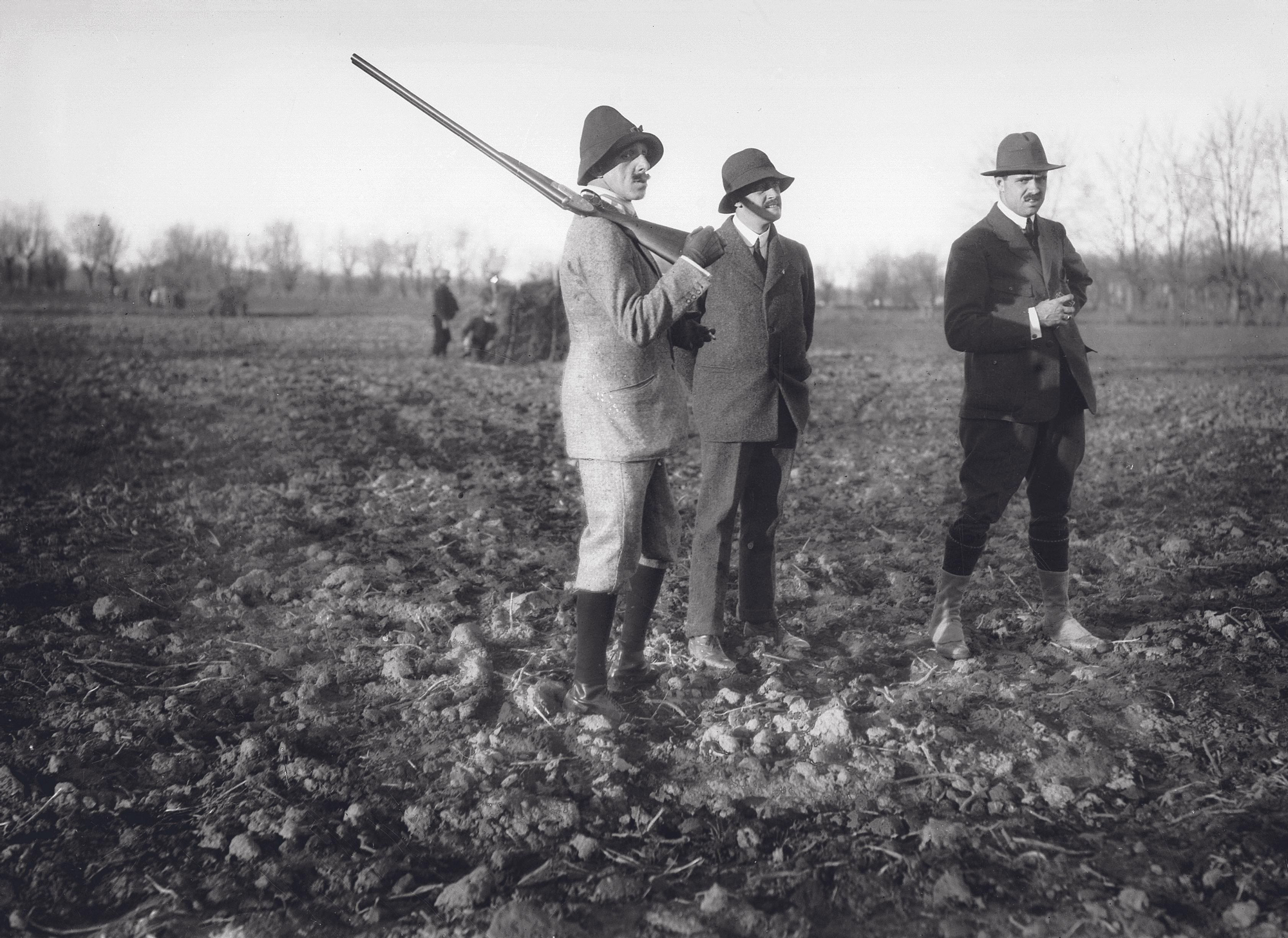 Alfonso XIII de caza. 1920.