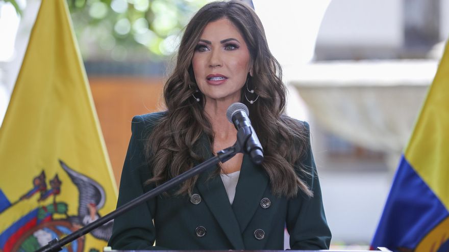 Kristi Noem responde a burla en 'South Park': "Solo los extremistas hacen eso"