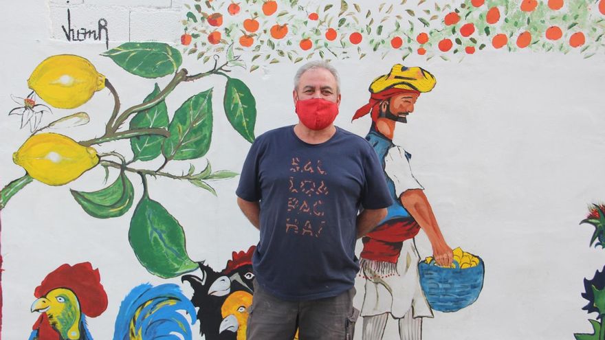 Juan Rayos y su trabajo sobre la huerta murciana