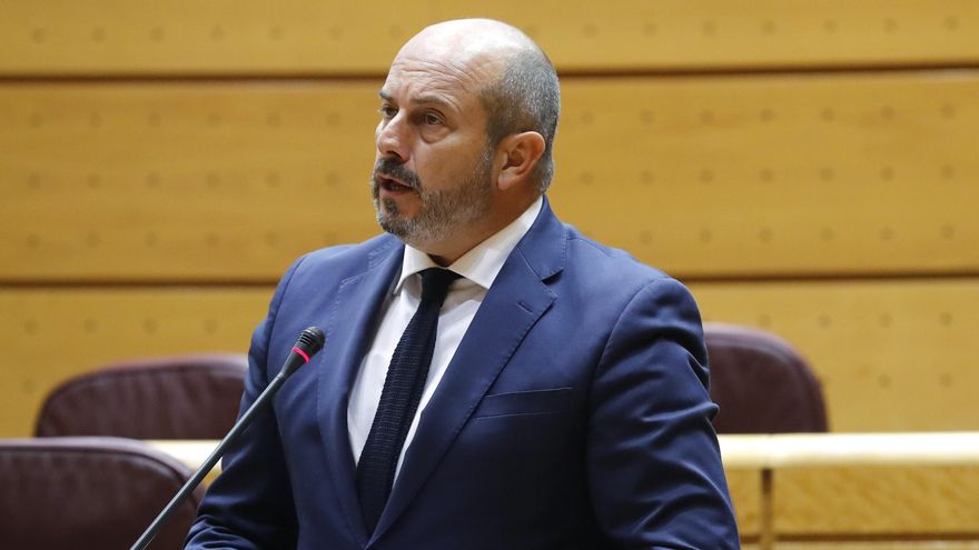 El senador popular Pedro Manuel Rollán en una imagen de archivo.