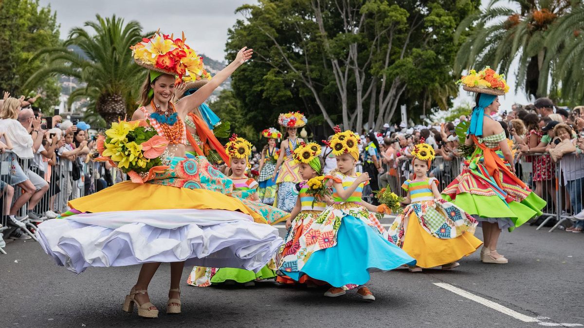 La 'Festa da Flor' de Madeira, en Portugal.