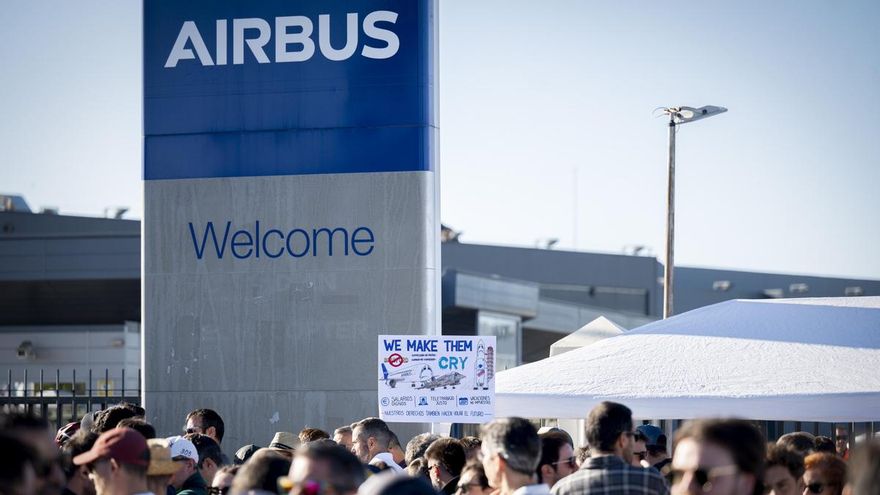 Industria se prepara para mediar en el conflicto laboral de Airbus: "No podemos jugar con el pan de los próximos 30 años"
