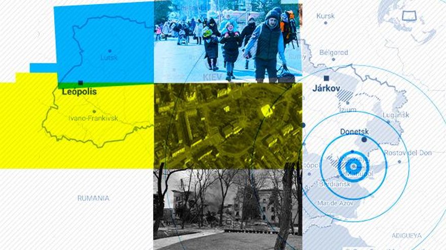 El mes de guerra en Ucrania que ha angustiado a Europa