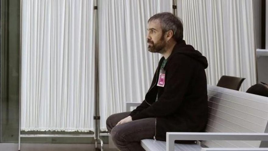 Alfredo Remírez, durante uno de los juicios en la Audiencia Nacional.