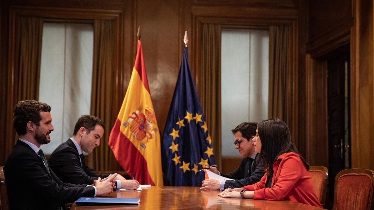 Ciudadanos pacta con el PP ocupar el segundo puesto de las listas por Álava y Vizcaya en las elecciones vascas
