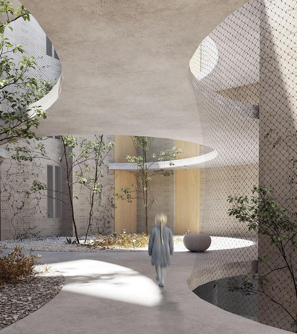 Estudi de disseny de PERIS+TORAL, un estudi d’arquitectura que dona suport al projecte.