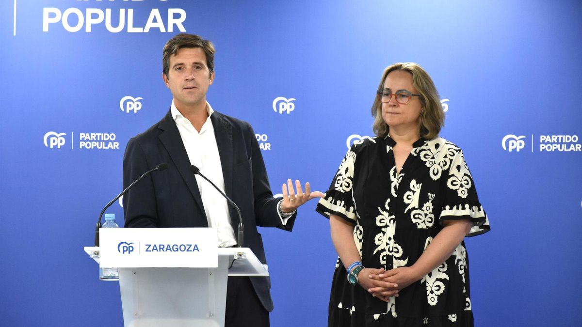 El presidente del PP Zaragoza, Ramón Celma.
