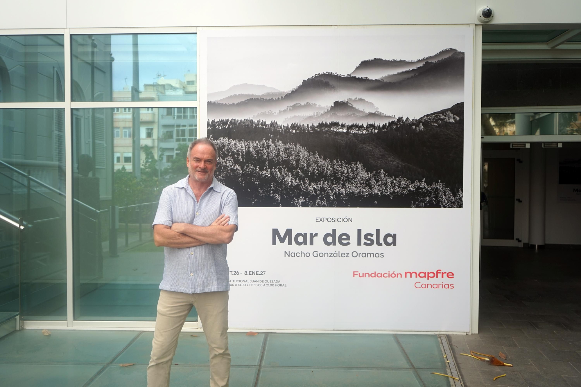 El fotógrafo Nacho González Oramas muestra desde este jueves una colección en la Fundación Mapfre Canarias