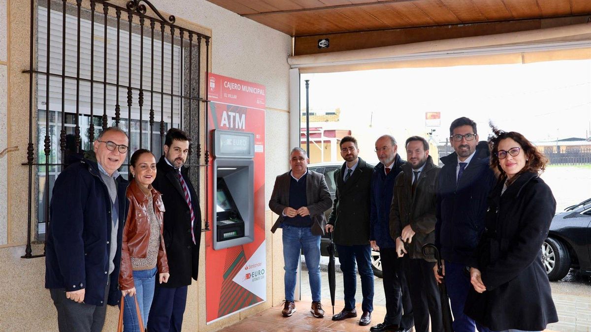 La Junta combate la exclusión financiera con la instalación de cuatro cajeros en pedanías de Córdoba