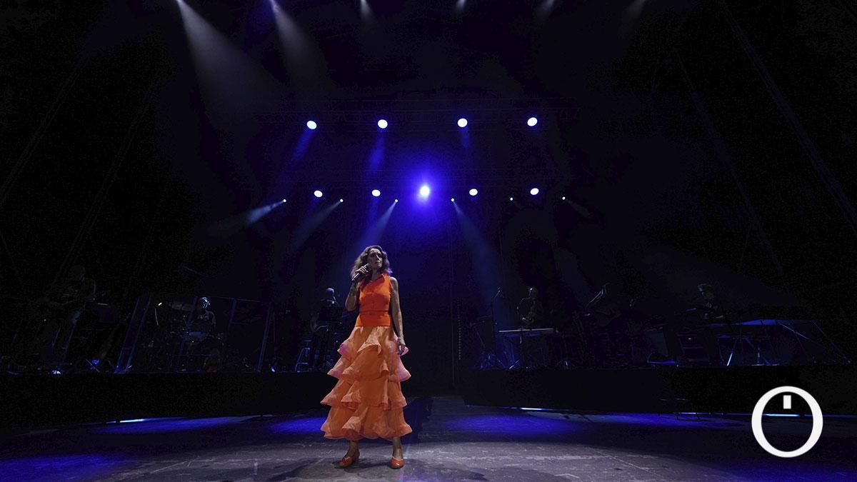 Concierto de Ana Belén en el teatro La Axerquía