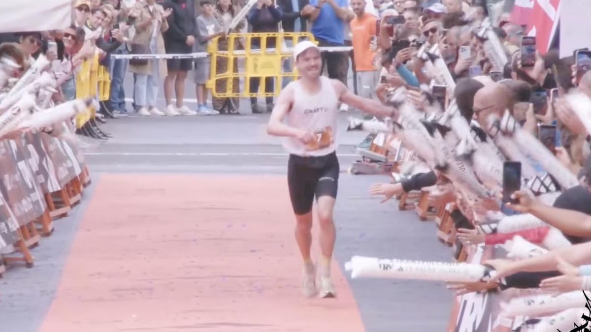 David Sinclair  entra en el olimpo de la Transvulcania:  bate el  récord de la colosal carretera de gran fondo de La Palma