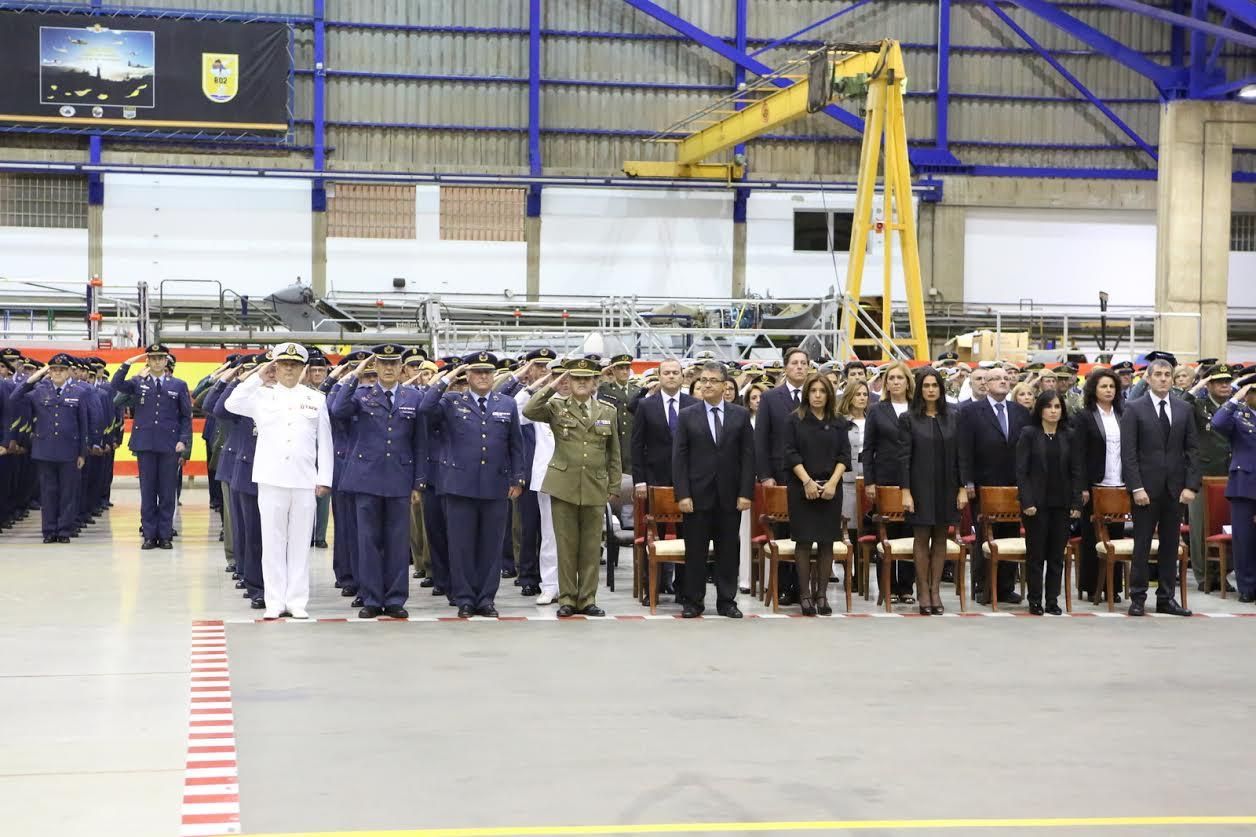 Funeral por los militares del SAR fallecidos en accidente de helicóptero.  (ALEJANDRO RAMOS)