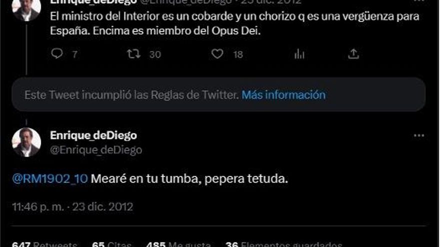 El azote de la derecha, de la izquierda y de los pechos voluminosos. Vía Twitter