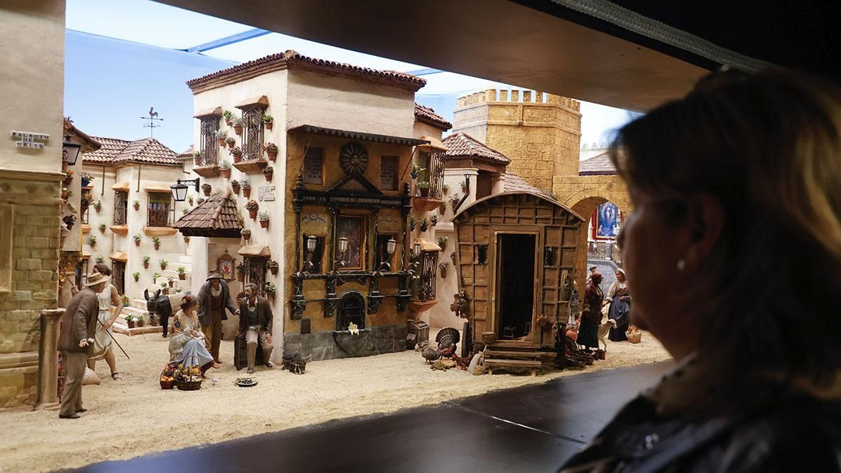 Inauguración del Belén de la Fundación Cajasol en Córdoba