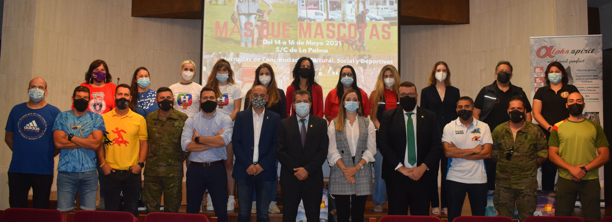 Presentación de las I Jornadas ‘Más Que Mascotas’.