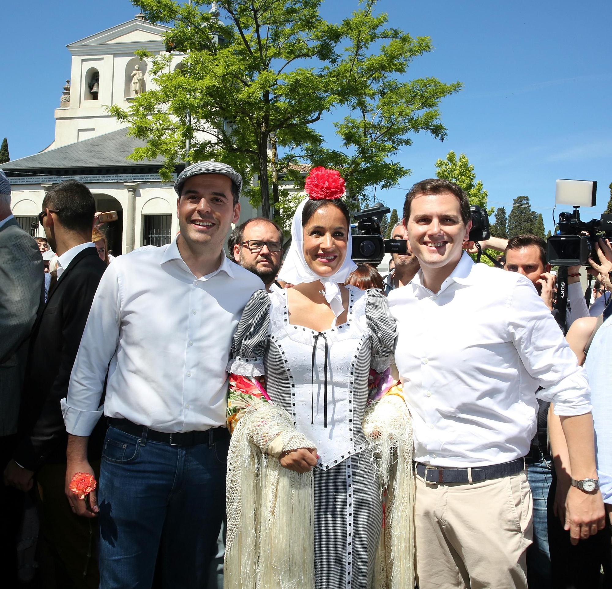 Aguado, Villacís y RIvera en San Isidro 2018 / Marta Jara.