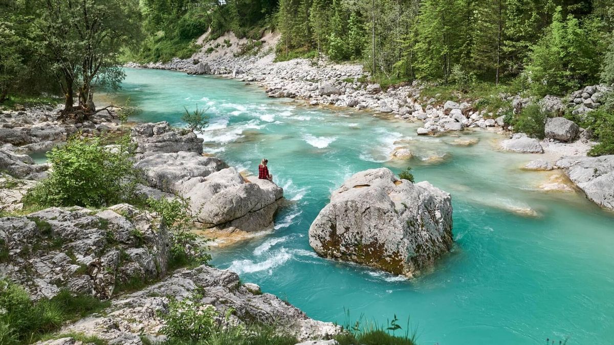 El Valle del Soča, en Eslovenia.