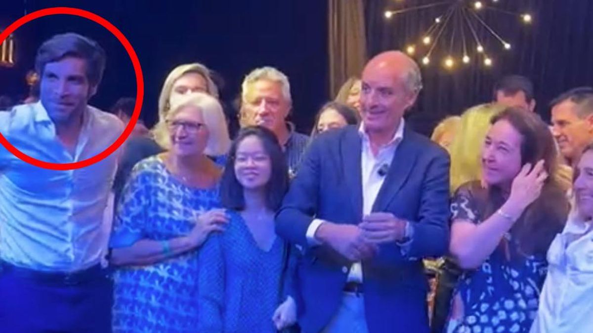 L'advocat Juan Chapapría a l'acte organitzat per Francisco Camps.