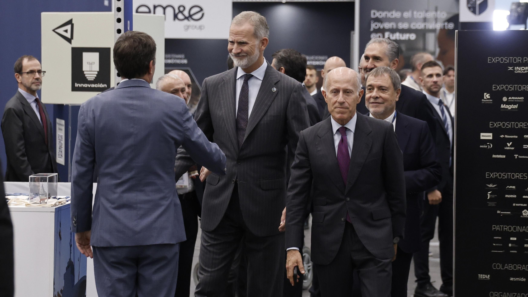 El Rey Felipe VI asiste a la jornada de clausura del Foro Indudef
