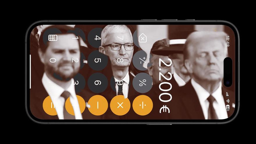 Qué dice el iPhone del mundo en guerra comercial que quiere Trump